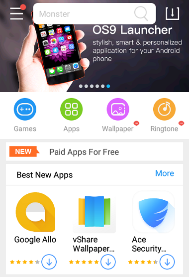 vshare apk download for android